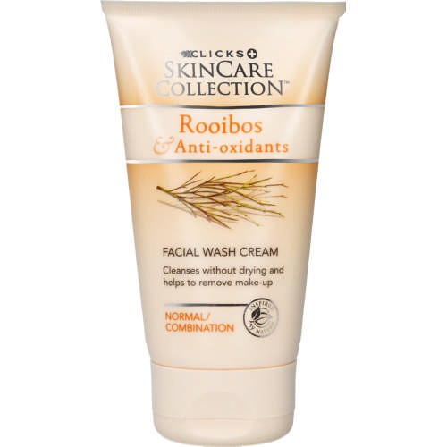 Clicks Skincare Collection Rooibos & AntiOxidants Facial Wash Cream