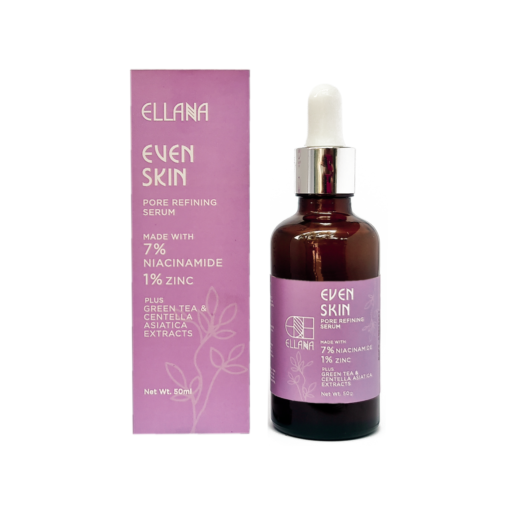 Ellana Cosmetics Even Skin PoreRefining Serum with 7 Niacinamide and