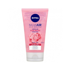 nivea rose water wash gel