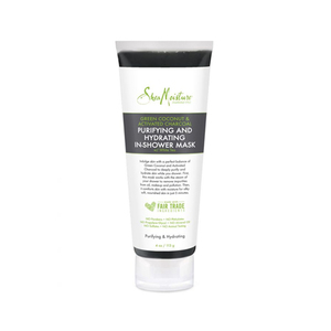Green Coconut & Activated Charcoal In-Shower Mask
