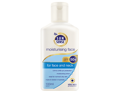 sunsense moisturising face