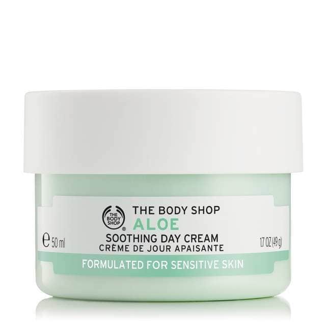 body shop soothing day cream