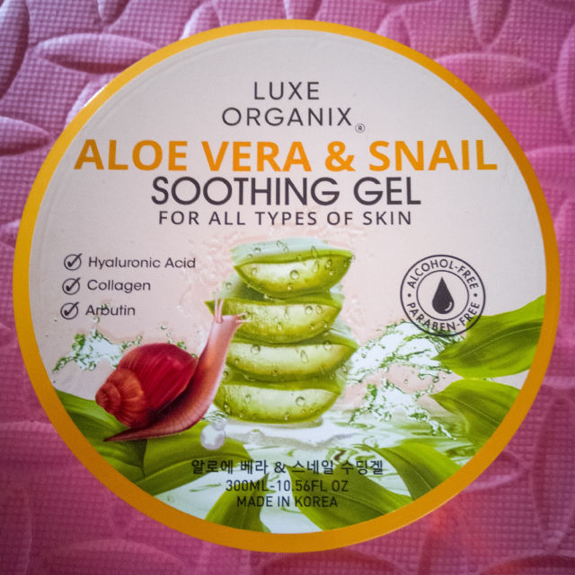 Luxe Organix Aloe Vera And Snail Soothing Gel Full Ingredients And Reviews Picky 7513